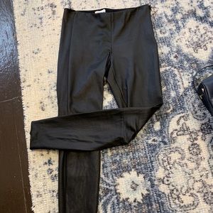 Nordstrom brand lamb skin leather pants